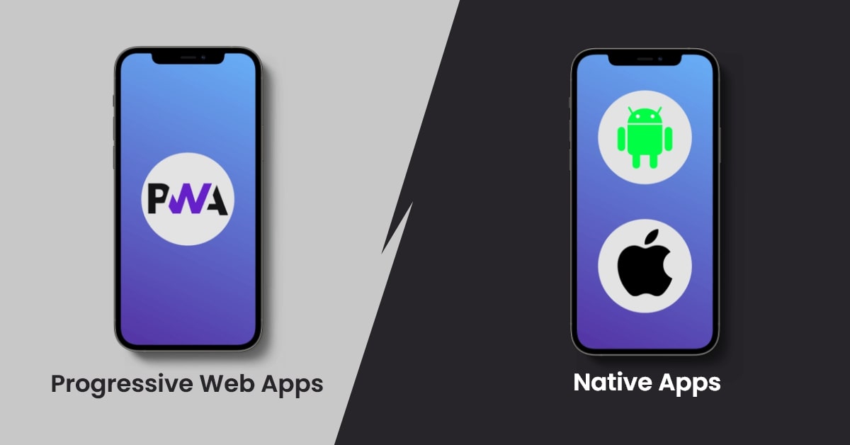 PWA vs Native Apps Banner
