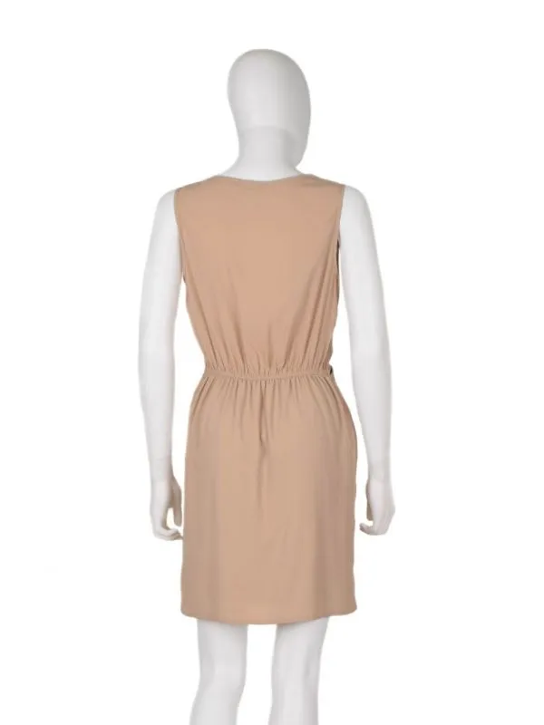 Rochie office Miss Selfridge EU 38 | Bej, Mini, Fără mâneci, Poliester - Image 2