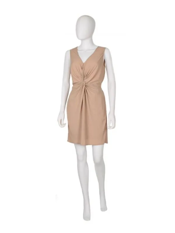 Rochie office Miss Selfridge EU 38 | Bej, Mini, Fără mâneci, Poliester - Image 3