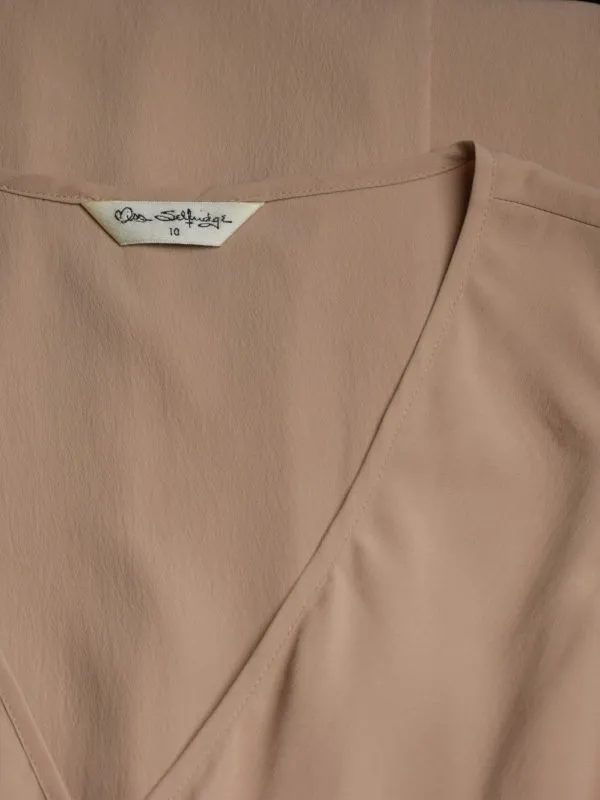 Rochie office Miss Selfridge EU 38 | Bej, Mini, Fără mâneci, Poliester - Image 4