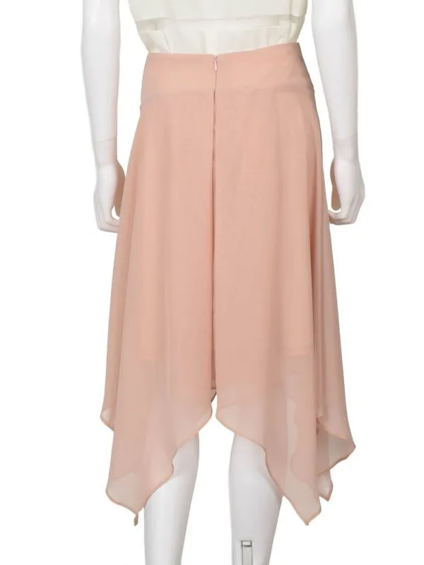 Fustă cu volane Dorothy Perkins EU 36 | Roz, Midi, Cu fit, Volane, Poliester - Image 3