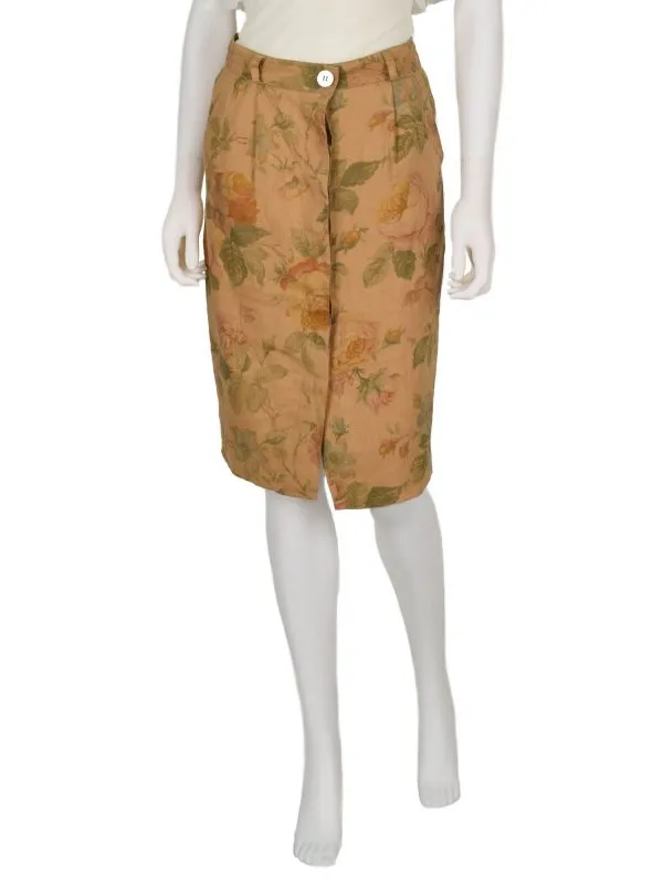 Fustă Max Mara UK 14 | Maro, Midi, In