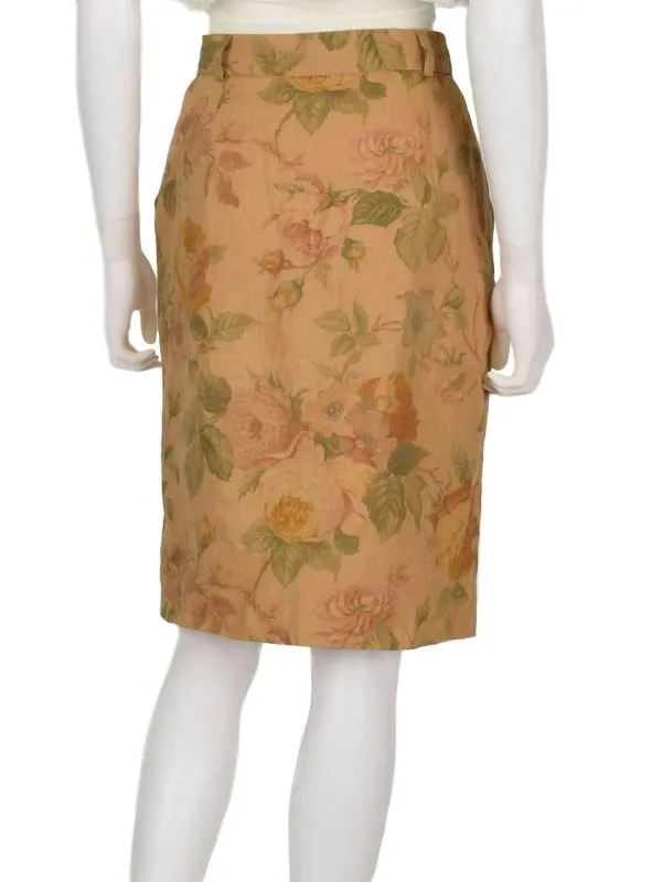 Fustă Max Mara UK 14 | Maro, Midi, In - Image 2