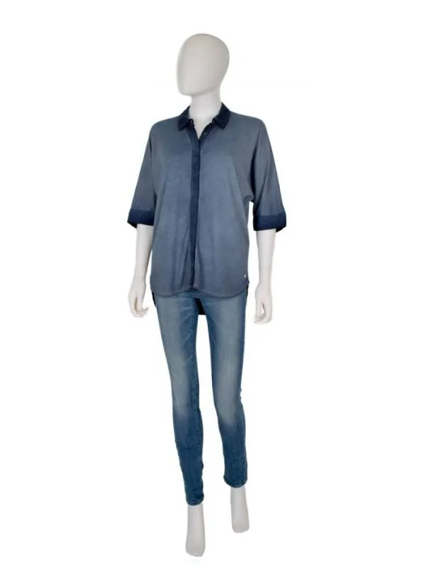 Top Cecil S | Albastru, Normal, Bumbac - Image 2