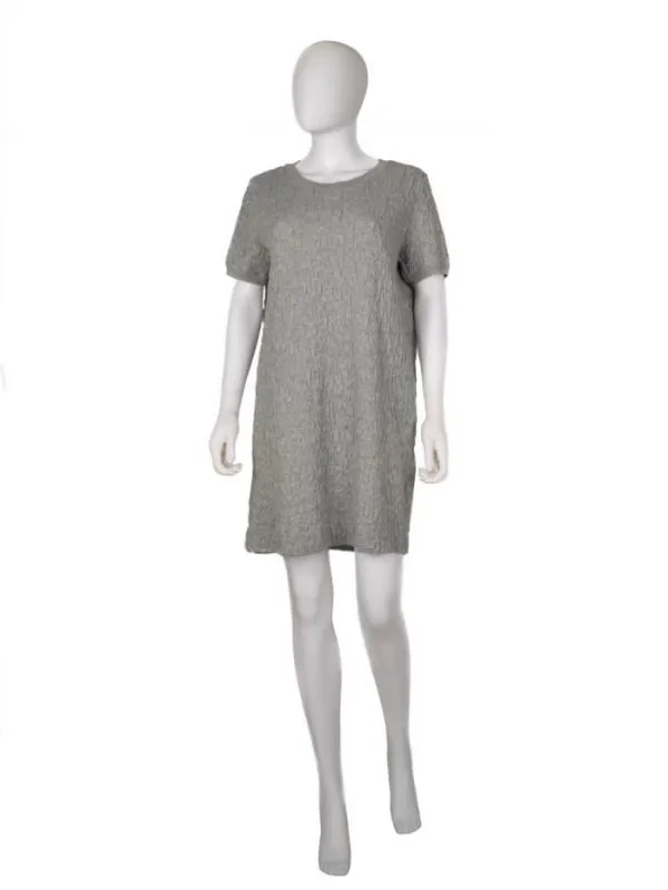 Rochie casual COS M | Gri, Mini, Bumbac - Image 3