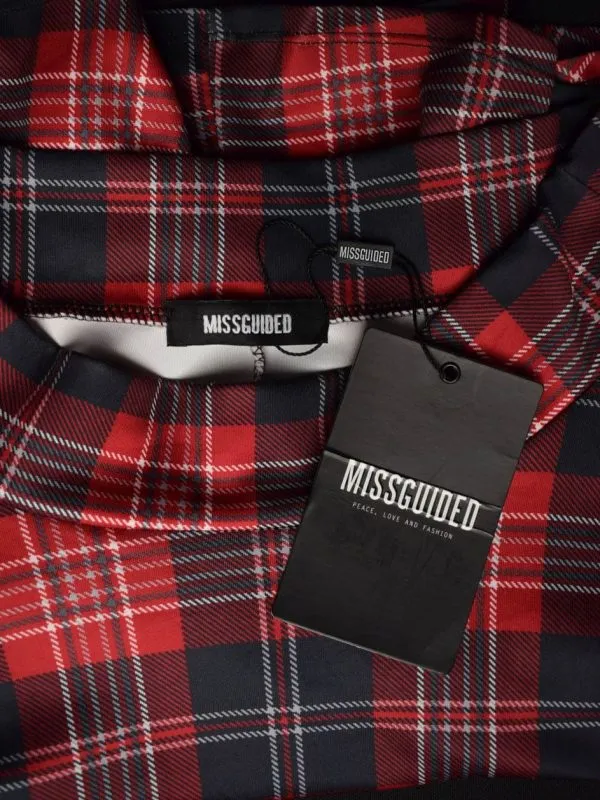 Fustă Missguided EU 38 | Roșu, Mini, Poliester - Image 4