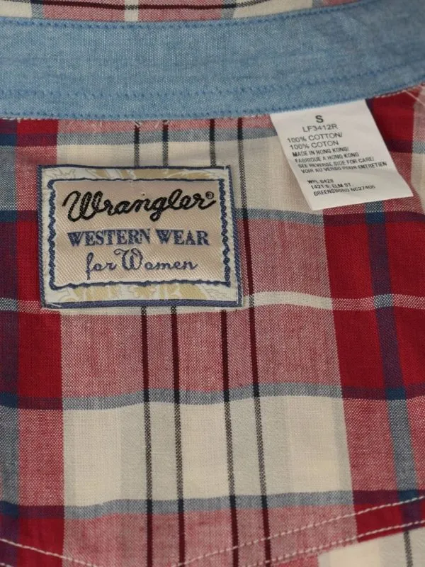 Cămașă WRANGLER S | Roșu, Normal, Bumbac - Image 4