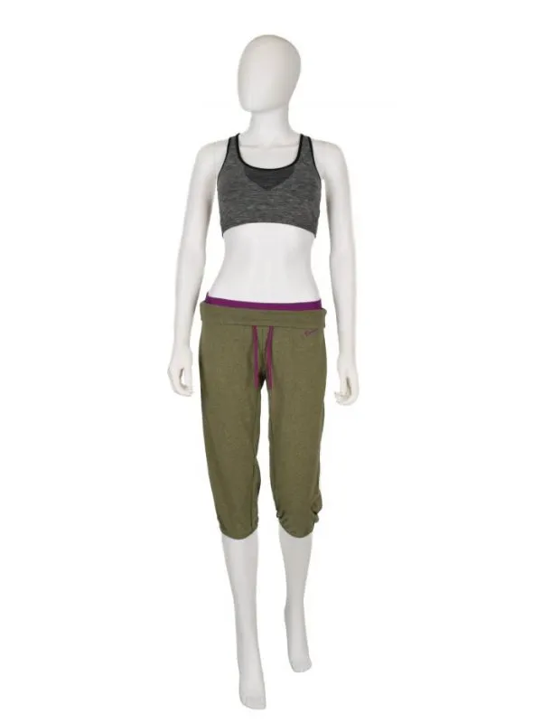 Colanți sport Nike S | Khaki, Bumbac - Image 2
