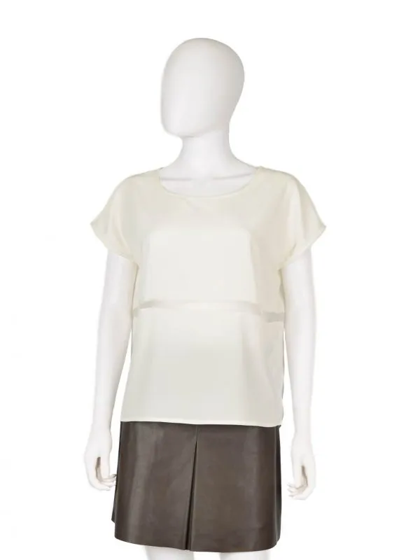Bluză Vero Moda S | Alb, Normal, Poliester