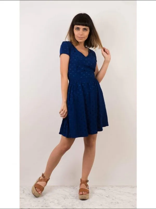 Rochie casual New Look EU 36 | Albastru, Vâscoză - Image 4