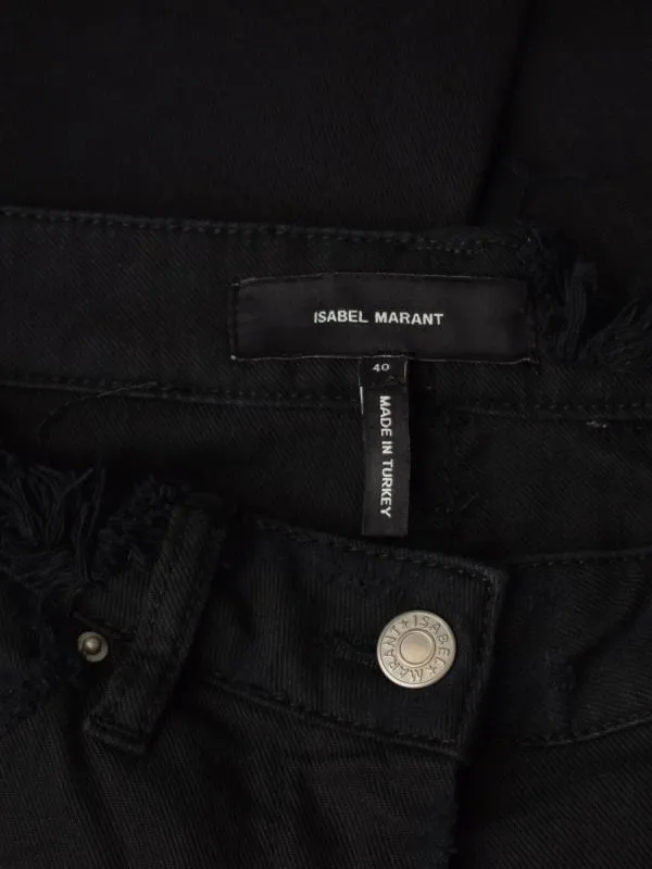 Blugi Isabel Marant EU 40 | Negru, Lungi, Bumbac - Image 3