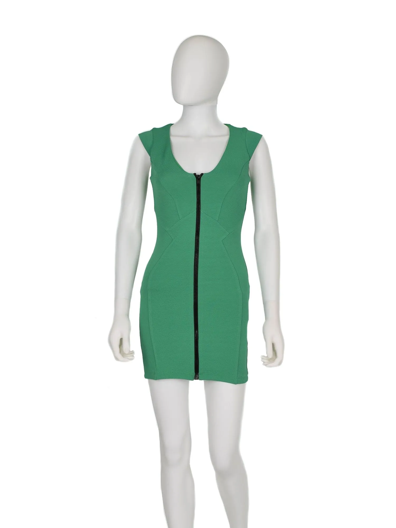 Rochie office Topshop EU 34 | Verde, Mini, Poliester