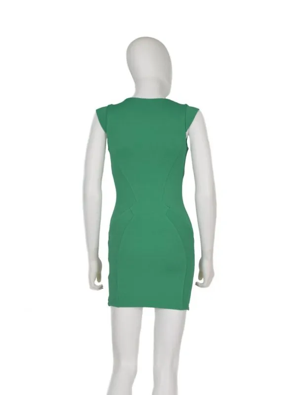 Rochie office Topshop EU 34 | Verde, Mini, Poliester - Image 2