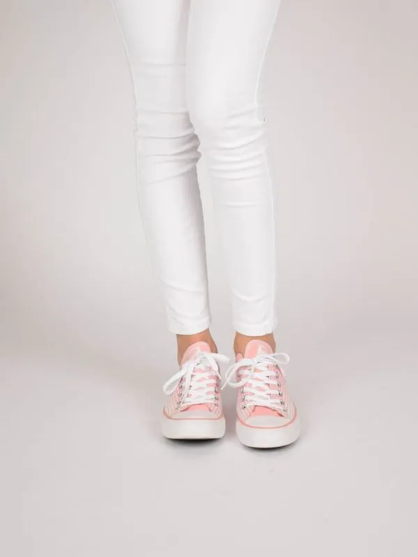 Teniși Converse EU 37.5 | Roz, Pânză - Image 4