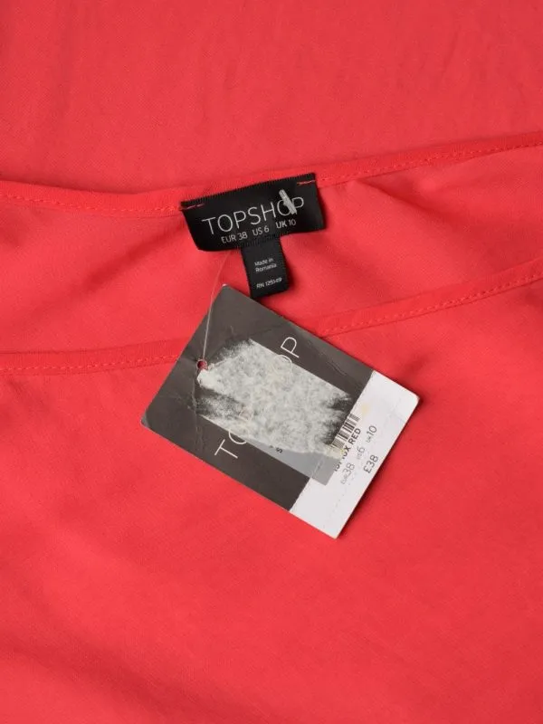 Bluză Topshop EU 38 | Roz, Normal, Poliester - Image 4