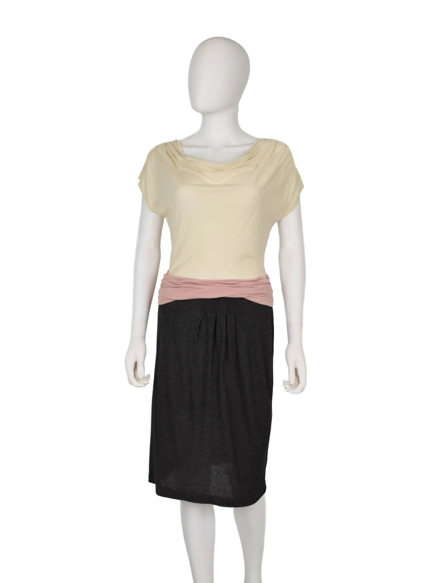 Rochie casual Mango M | Roz, Midi, Vâscoză