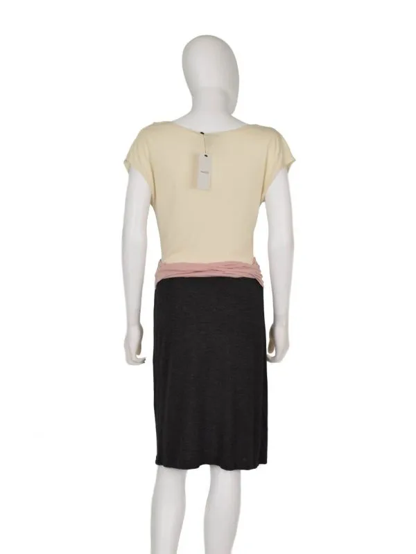 Rochie casual Mango M | Roz, Midi, Vâscoză - Image 2