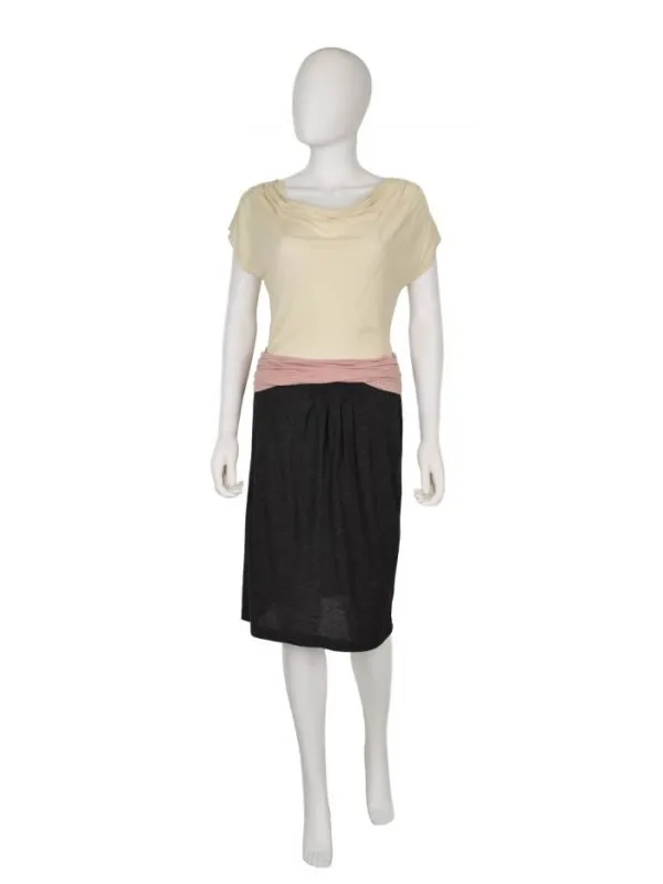 Rochie casual Mango M | Roz, Midi, Vâscoză - Image 3