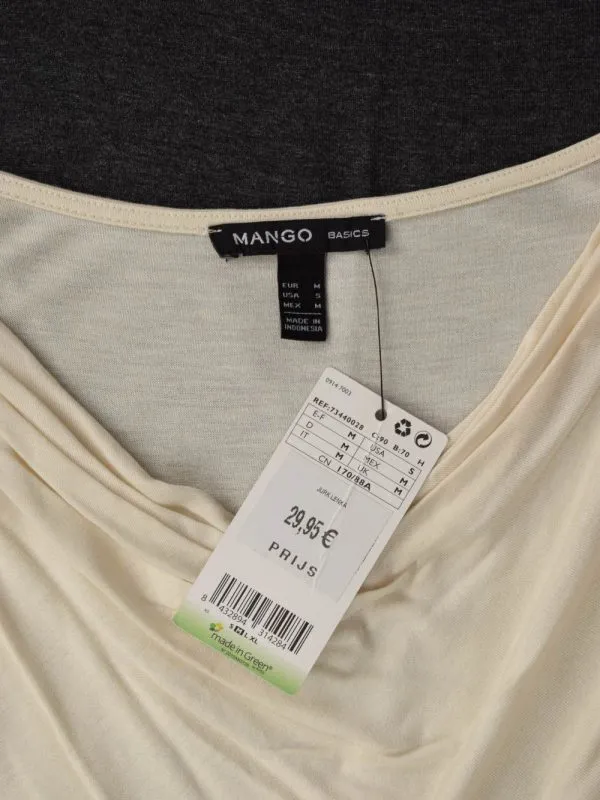 Rochie casual Mango M | Roz, Midi, Vâscoză - Image 4