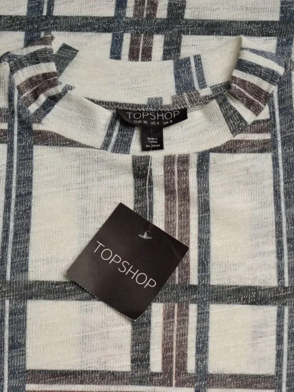 Top Topshop EU 36 | Khaki, Normal, Poliester - Image 3