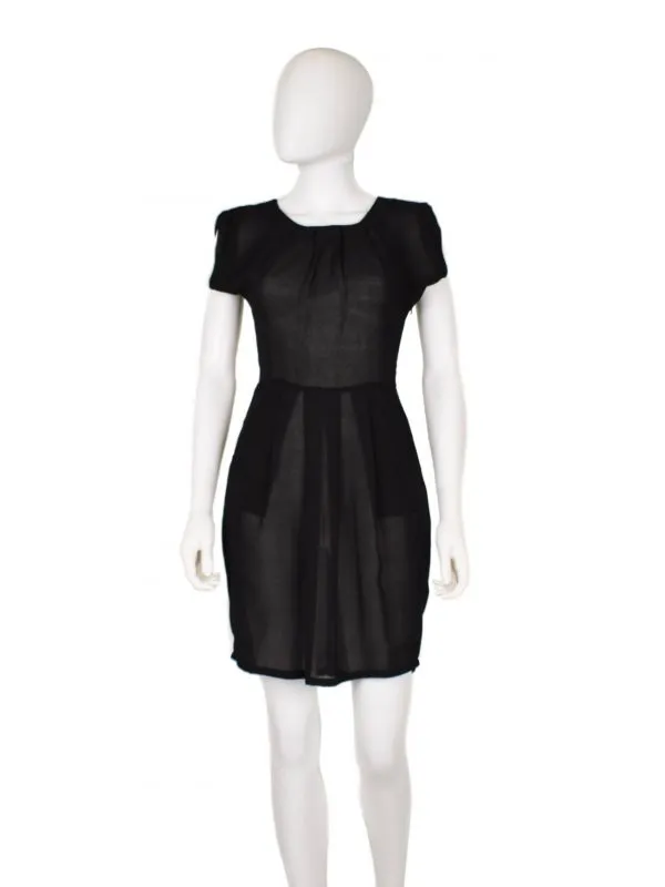 Rochie casual VILA XS | Negru, Mini, Poliester