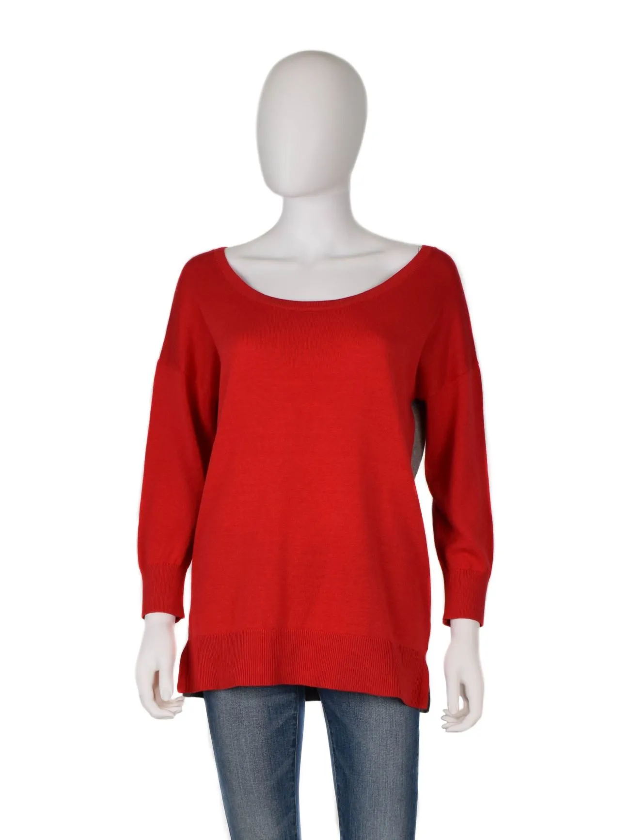 Pulover Banana Republic S | Roșu, Normal, Regular fit, Bumbac