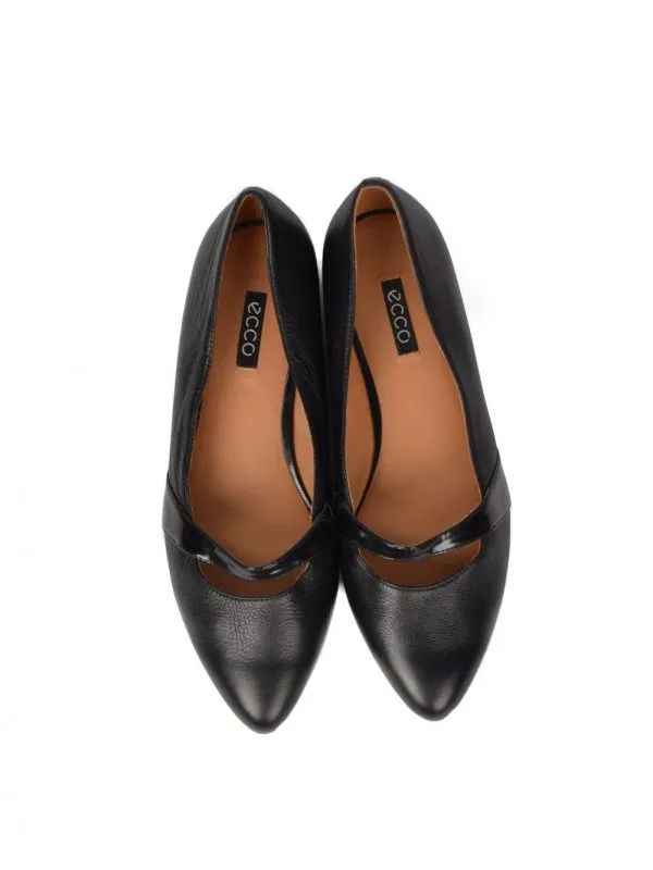 Balerini ECCO EU 39 | Negru, Piele naturală - Image 3