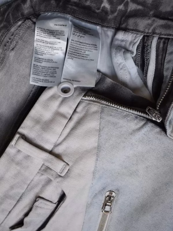 Blugi Calvin Klein US 28 | Bleu, Lungi, Bumbac - Image 5