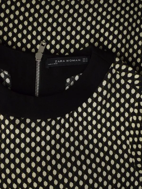Bluză Zara XS | Negru, Normal, Poliester - Image 4