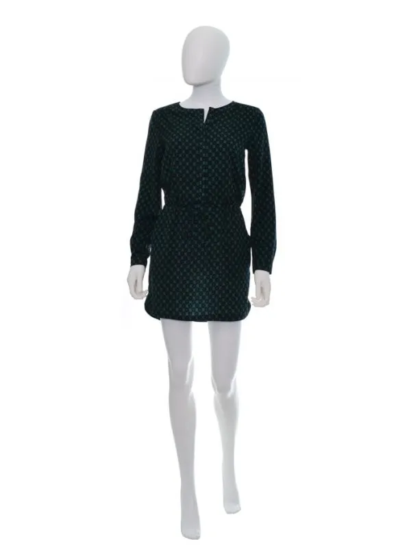 Rochie casual Mango XS | Verde, Mini, Poliester - Image 2
