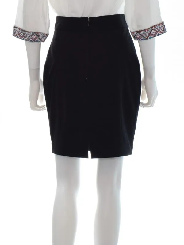 Fustă H&M EU 38 | Negru, Mini, Poliester - Image 4