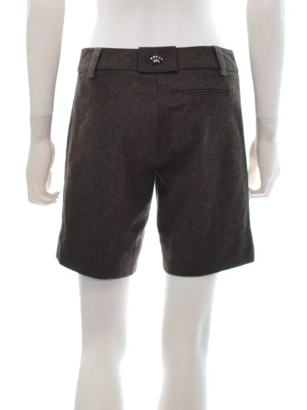 Pantaloni River Island EU 34 | Maro, Scurți, Lână - Image 2