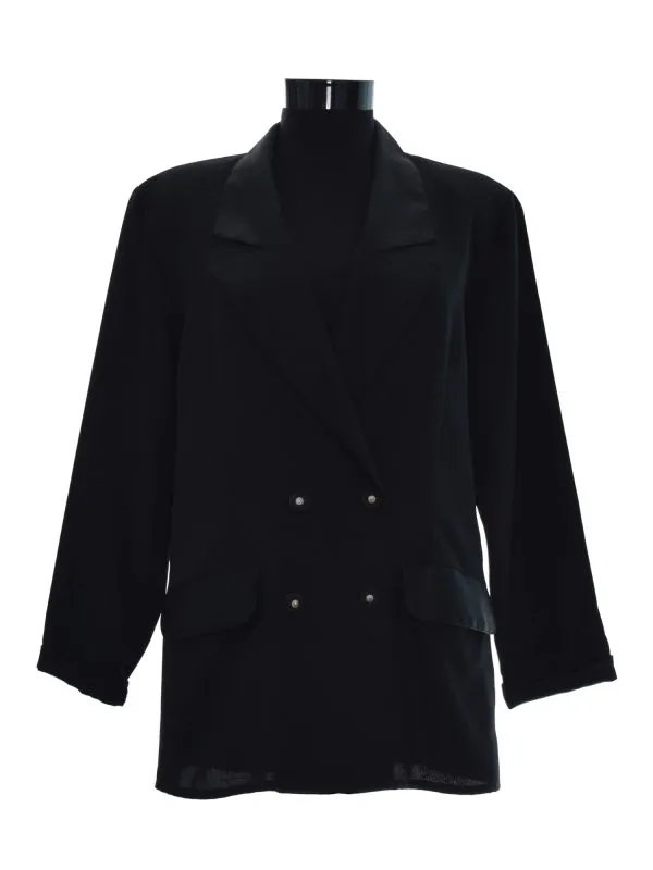 Sacou VALENTINE FASHION EU 36 | Negru, Normal, Poliester - Image 2