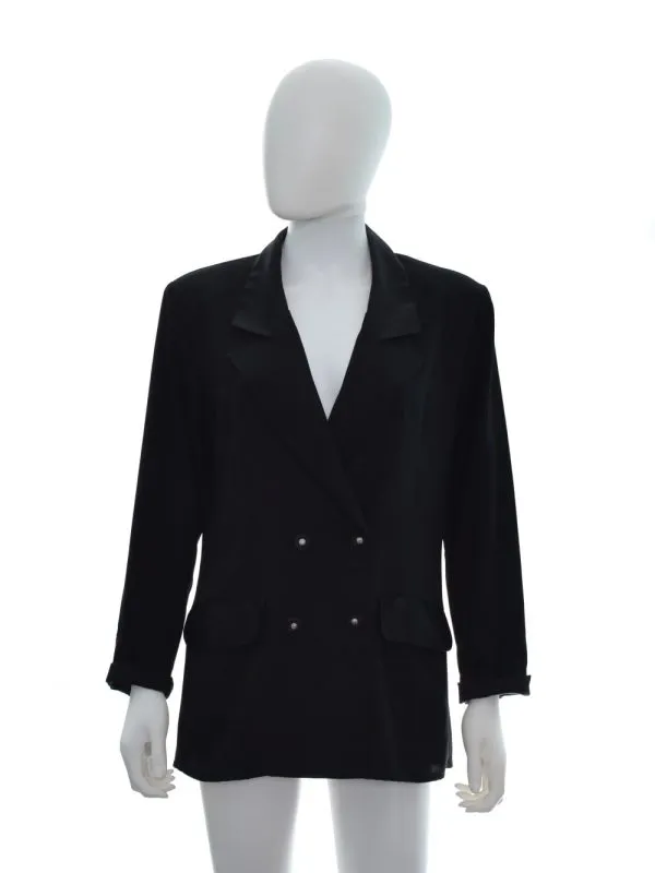 Sacou VALENTINE FASHION EU 36 | Negru, Normal, Poliester