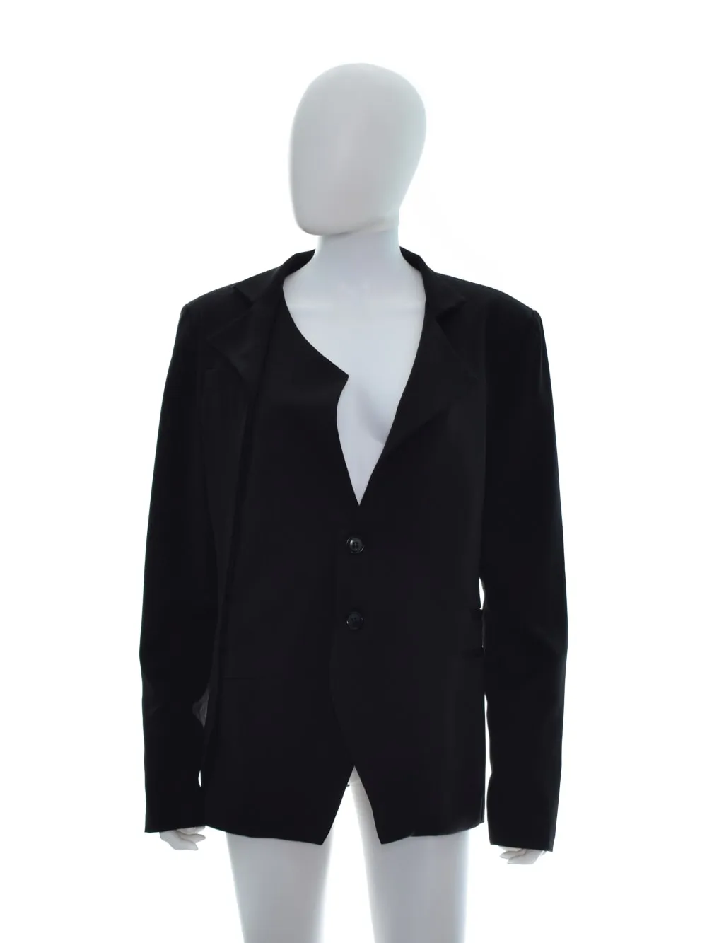Sacou DOUBLJU M | Negru, Normal, Poliester
