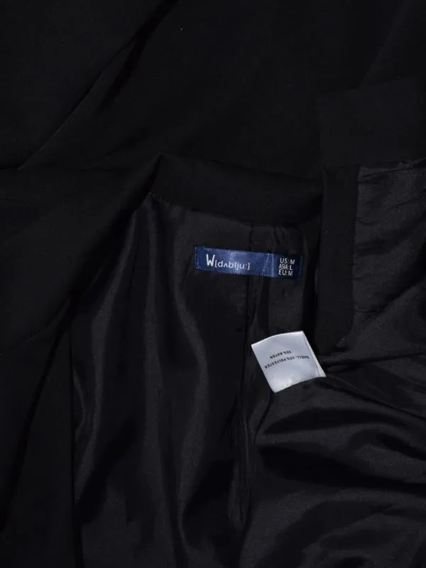 Sacou DOUBLJU M | Negru, Normal, Poliester - Image 4