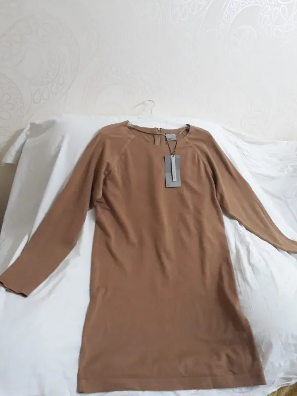 Rochie casual Vero Moda XL | Caramel, Midi, Vâscoză - Image 4