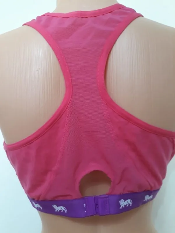 Bustieră sport Lonsdale EU 38 | Roz, Bumbac - Image 5