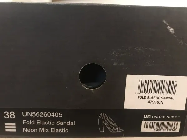 Pantofi cu toc înalt United Nude EU 38 | Multicolor, Piele naturală - Image 4