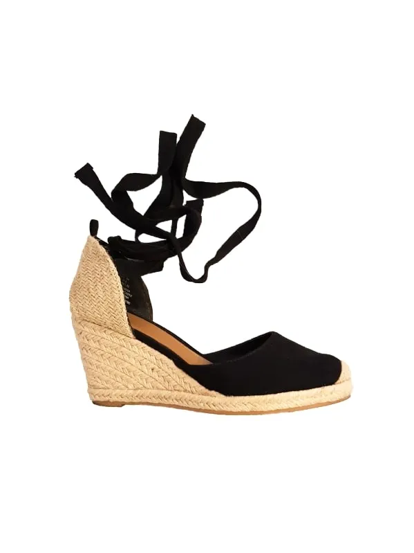 Sandale cu toc H&M EU 36 | Negru, Piele naturală