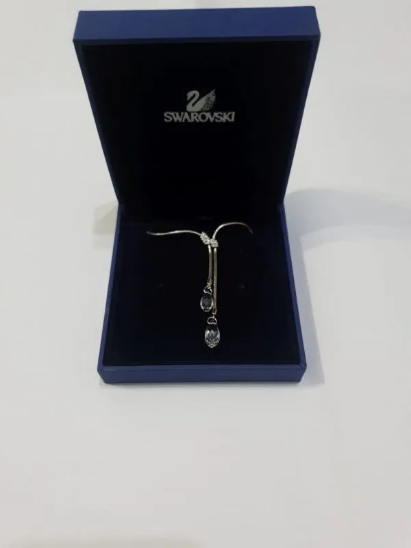 Lănțișor Swarovski | Gri - Image 2