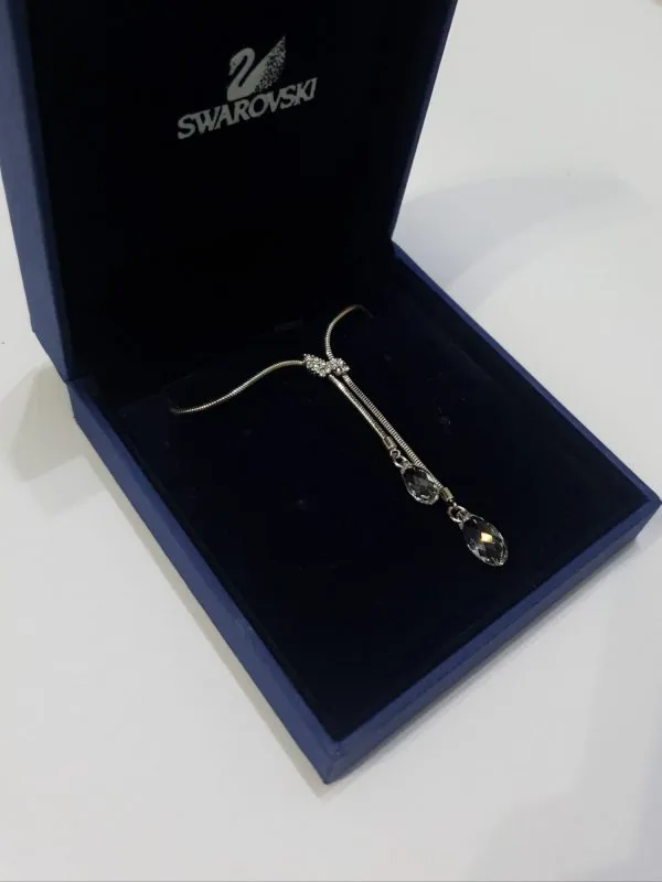 Lănțișor Swarovski | Gri - Image 4