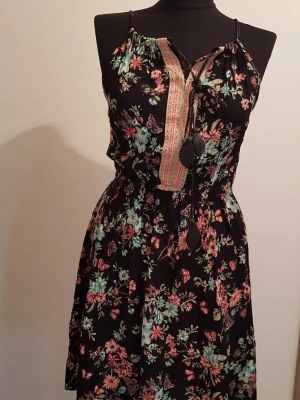 Rochie casual COLLOSEUM M | Negru, Mini, Vâscoză - Image 2