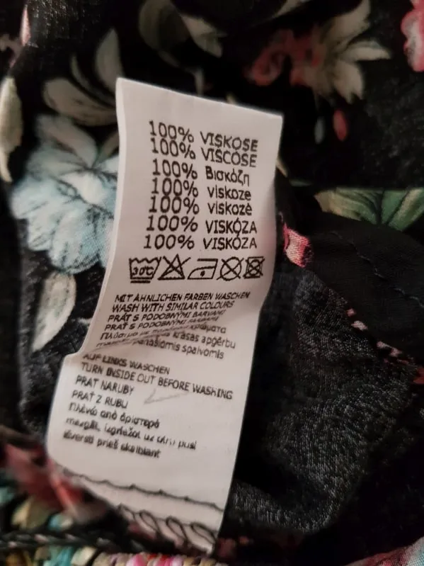 Rochie casual COLLOSEUM M | Negru, Mini, Vâscoză - Image 7