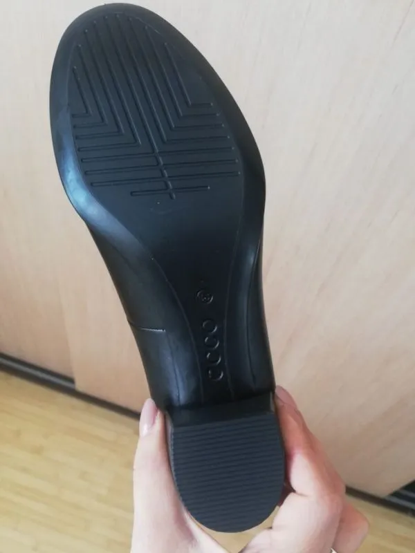 Pantofi cu toc înalt ECCO EU 37 | Negru, Piele naturală - Image 3
