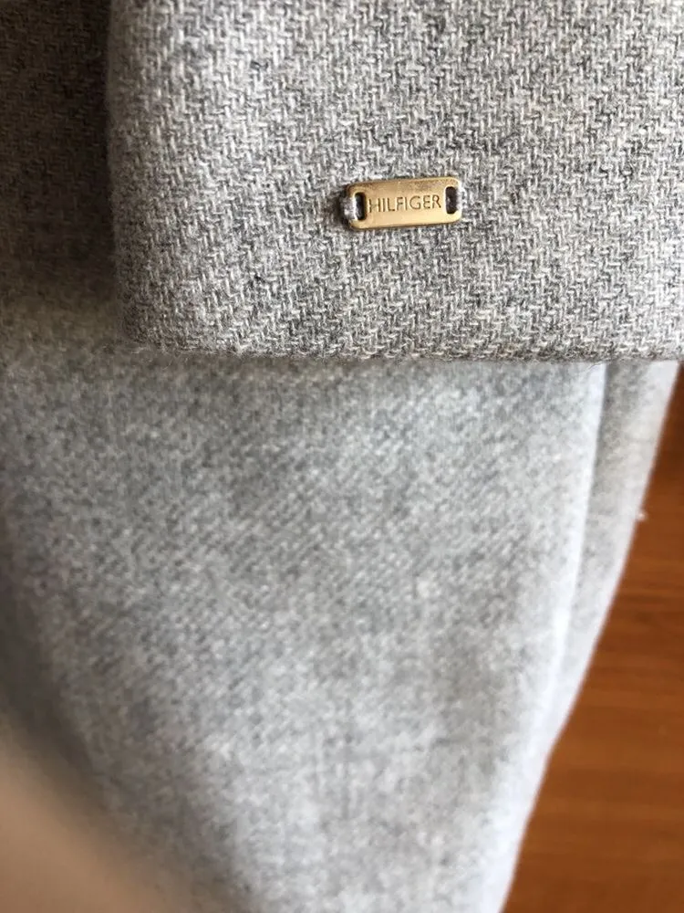 Palton lung Tommy Hilfiger M | Gri, Fără glugă - Image 6