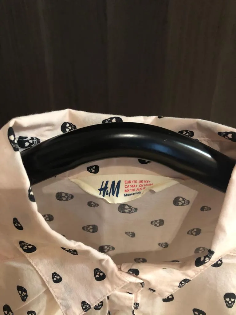 Cămașă H&M M | Crem, Normal - Image 3