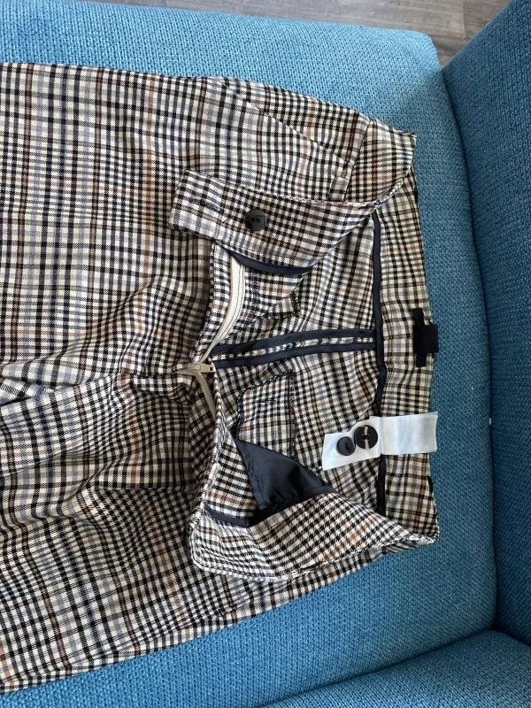 Pantaloni H&M EU 36 | Bej, Lungi, Bumbac - Image 2