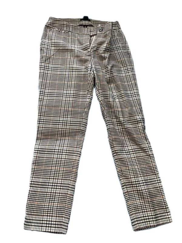 Pantaloni H&M EU 36 | Bej, Lungi, Bumbac