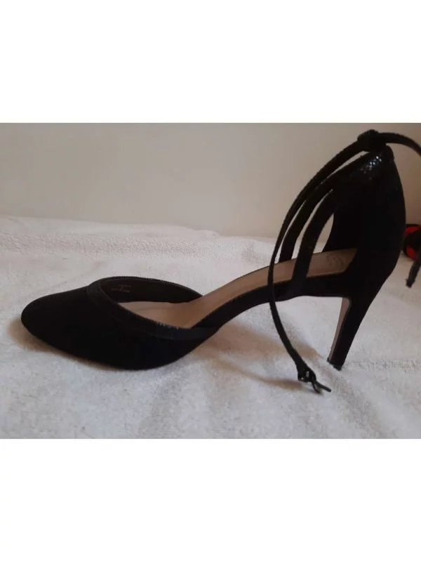 Pantofi cu toc înalt ASOS EU 37 | Negru, Piele ecologică - Image 2